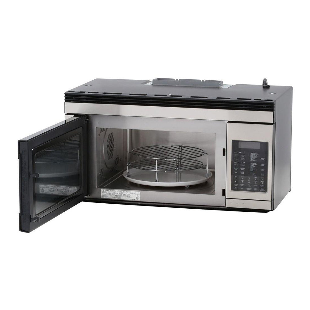 Sharp 1.1 cu. ft. 850W Sharp Stainless Steel Over-the-Range Convection Microwave Oven