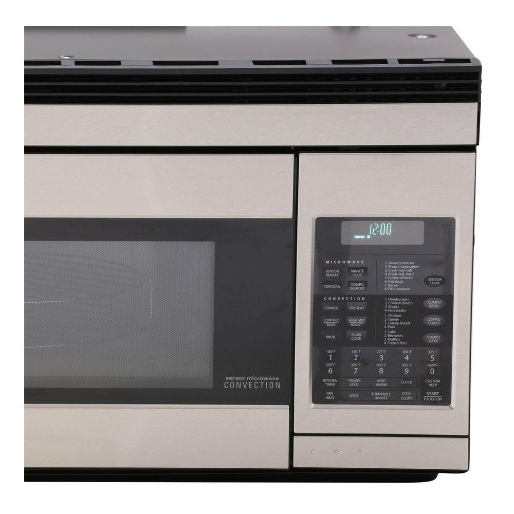 Sharp 1.1 cu. ft. 850W Sharp Stainless Steel Over-the-Range Convection Microwave Oven