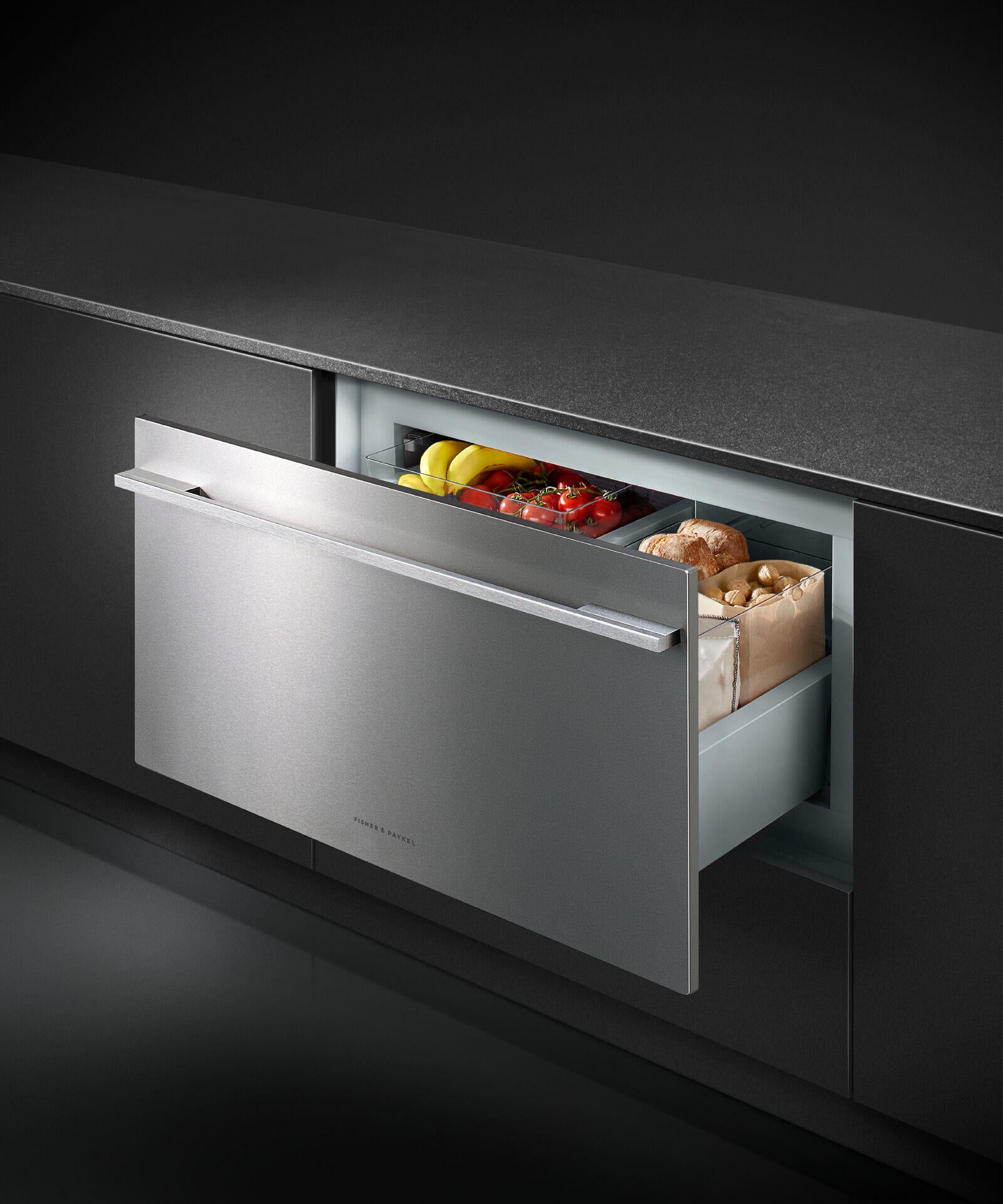 Fisher & Paykel 36" Series 9 Integrated CoolDrawer™ Multi-temperature Drawer