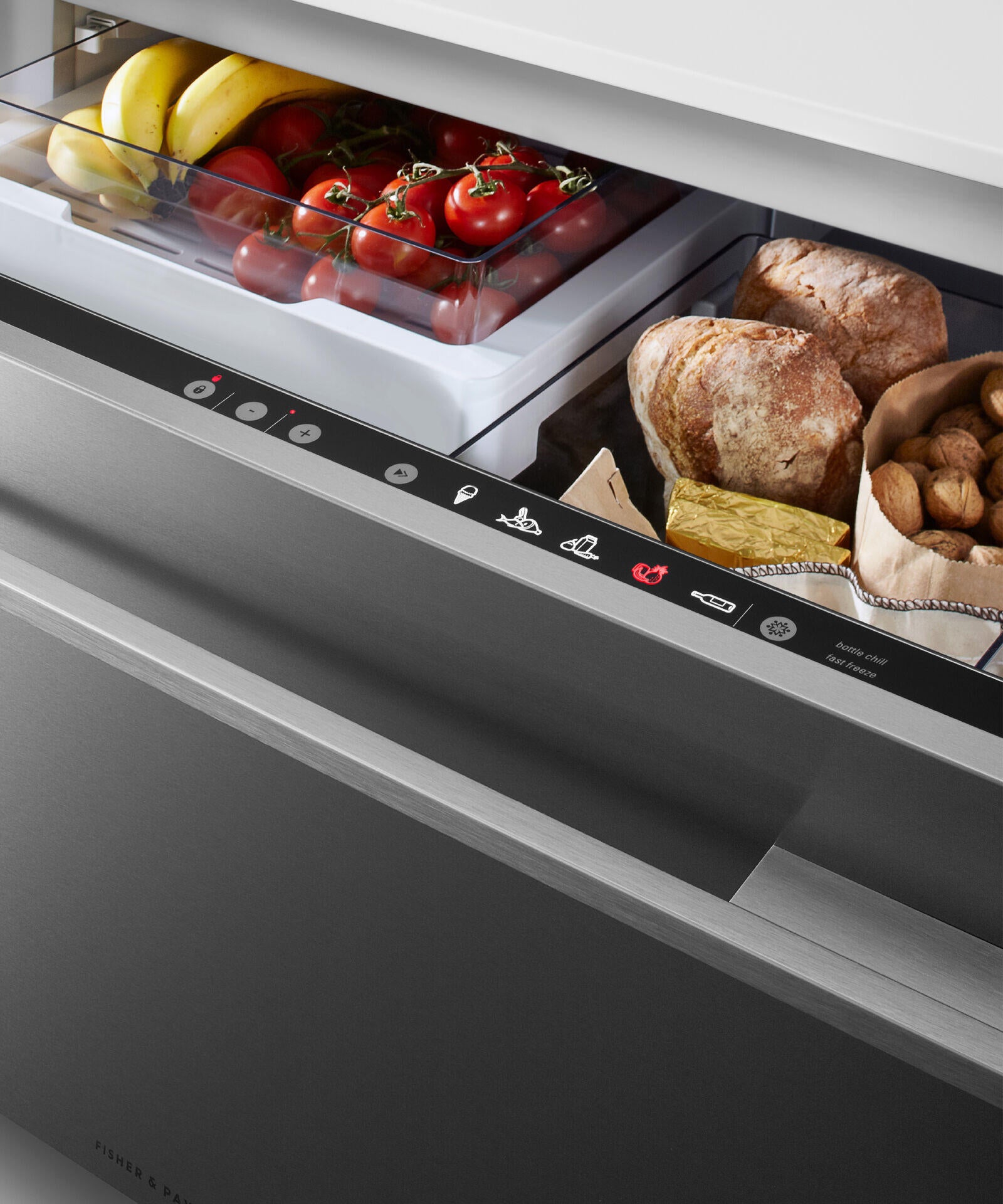 Fisher & Paykel 36" Series 9 Integrated CoolDrawer™ Multi-temperature Drawer