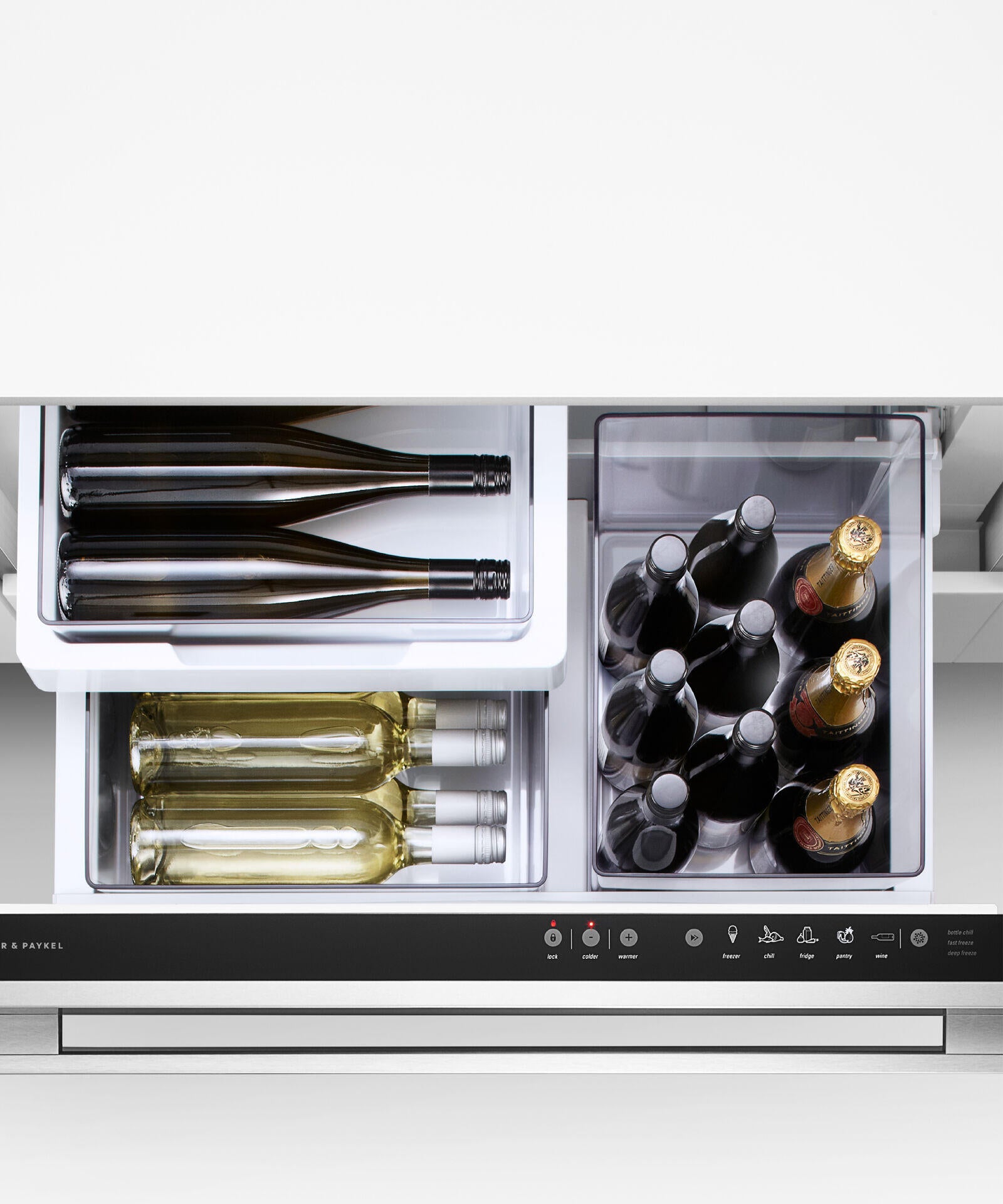 Fisher & Paykel 36" Series 9 Integrated CoolDrawer™ Multi-temperature Drawer
