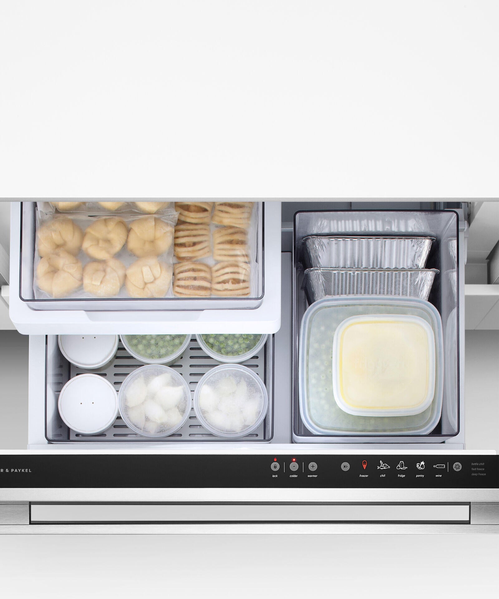 Fisher & Paykel 36" Series 9 Integrated CoolDrawer™ Multi-temperature Drawer