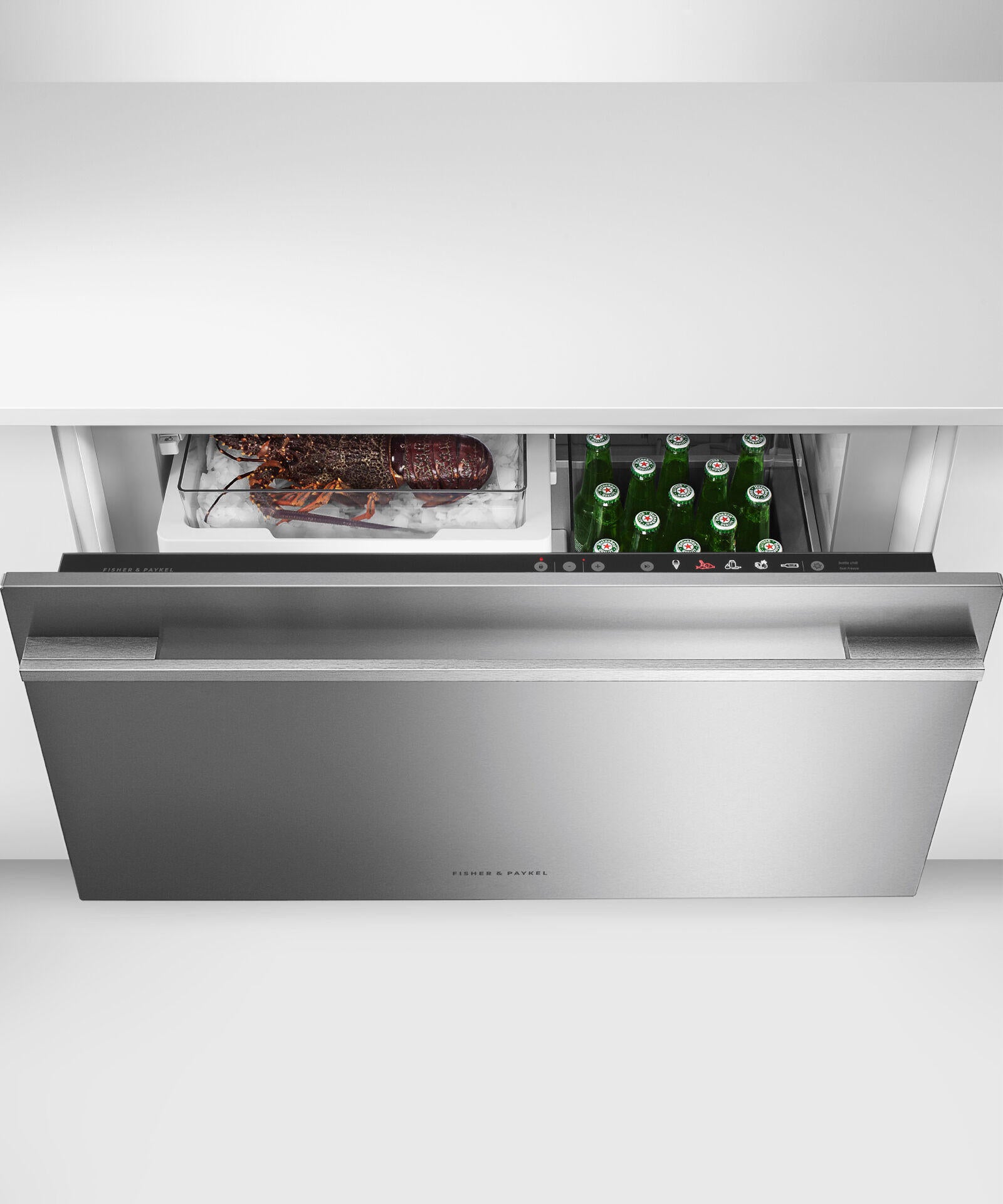 Fisher & Paykel 36" Series 9 Integrated CoolDrawer™ Multi-temperature Drawer