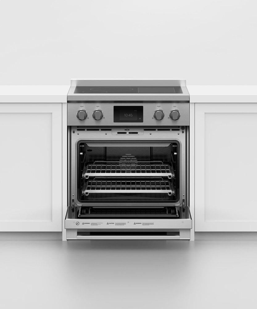 Fisher & Paykel 30" Series 9 Professional Dual Fuel 4 Burner Self-Cleaning Range