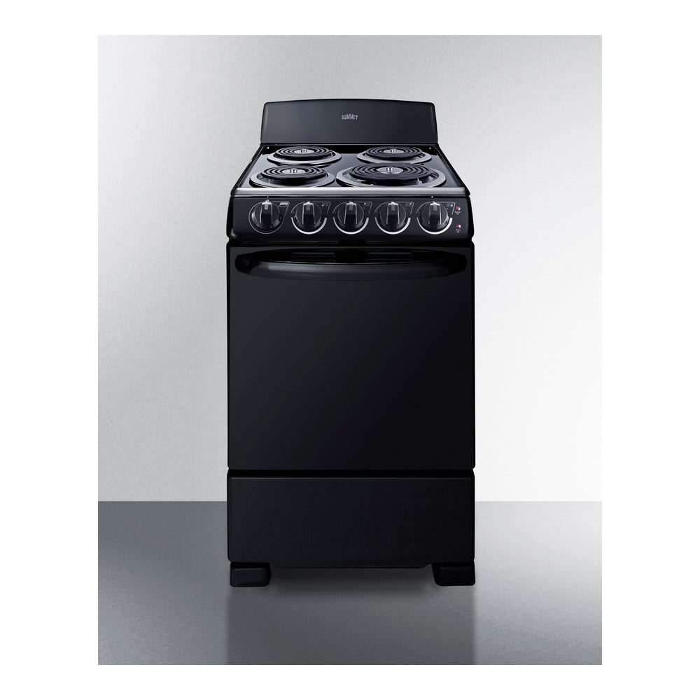 Summit 20" Wide Electric Coil Range