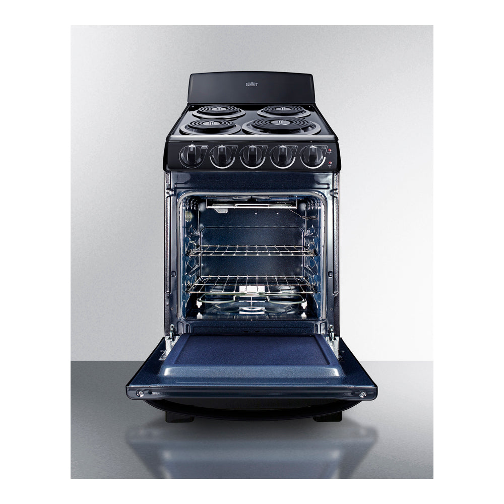 Summit 20" Wide Electric Coil Range