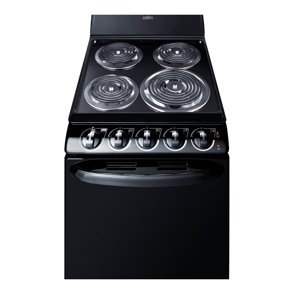 Summit 20" Wide Electric Coil Range
