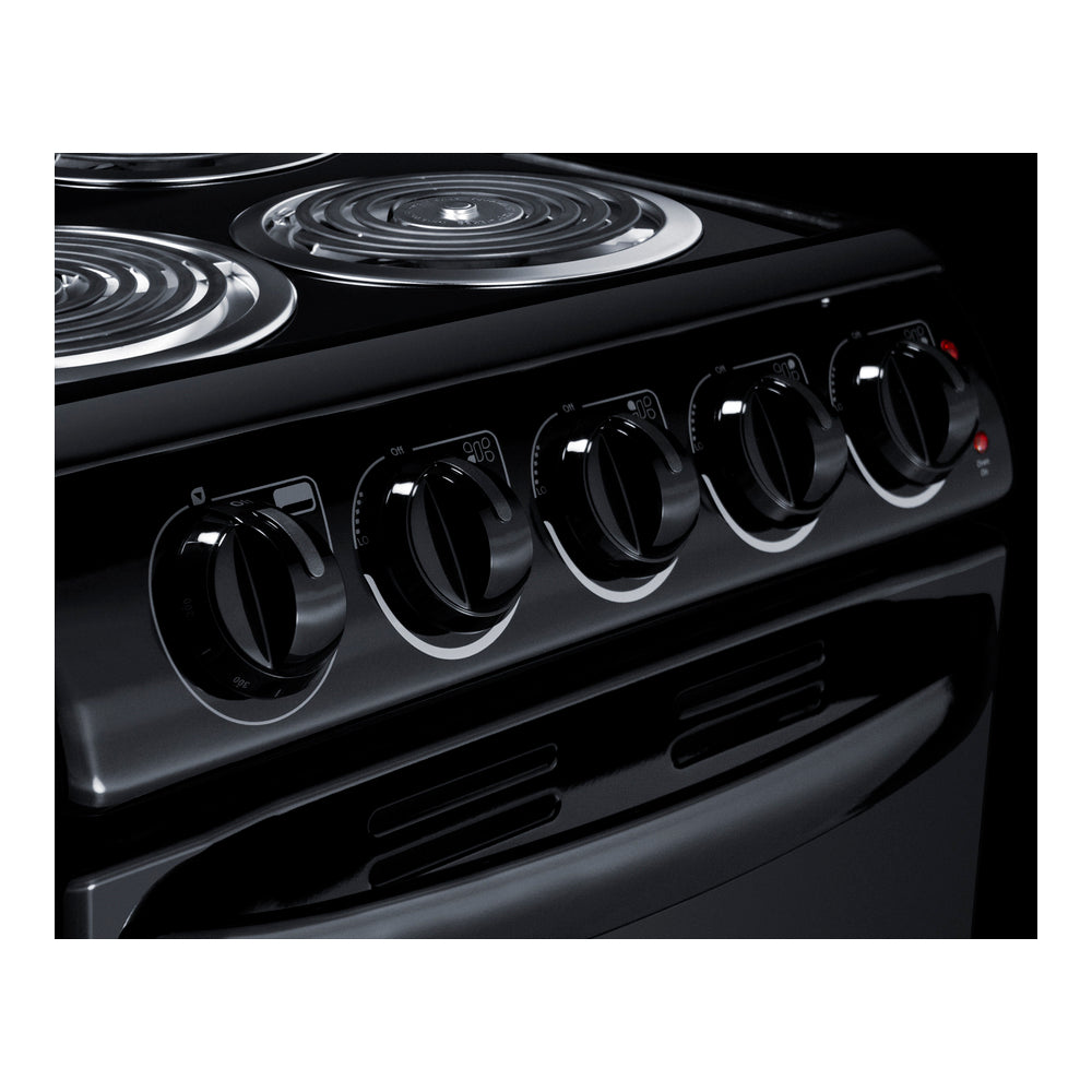 Summit 20" Wide Electric Coil Range