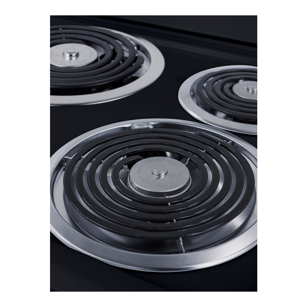 Summit 20" Wide Electric Coil Range