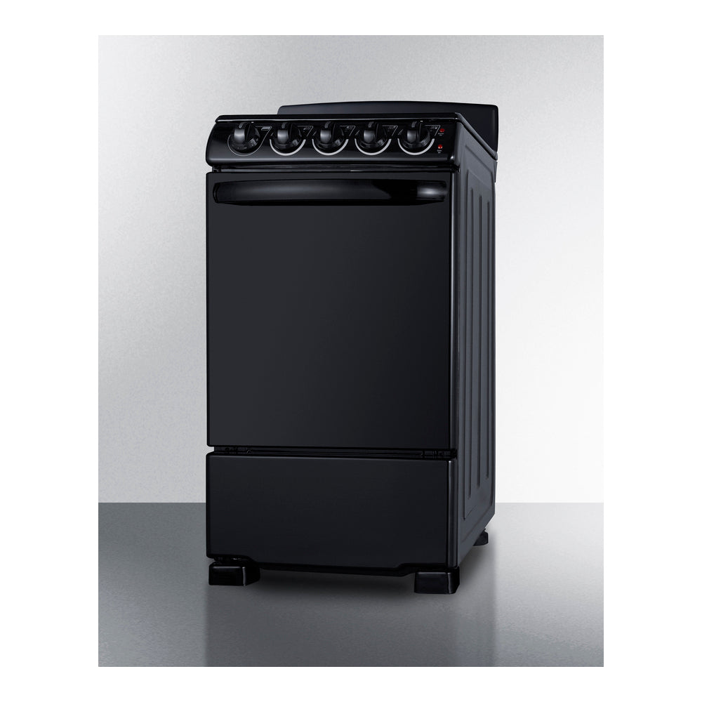 Summit 20" Wide Electric Coil Range