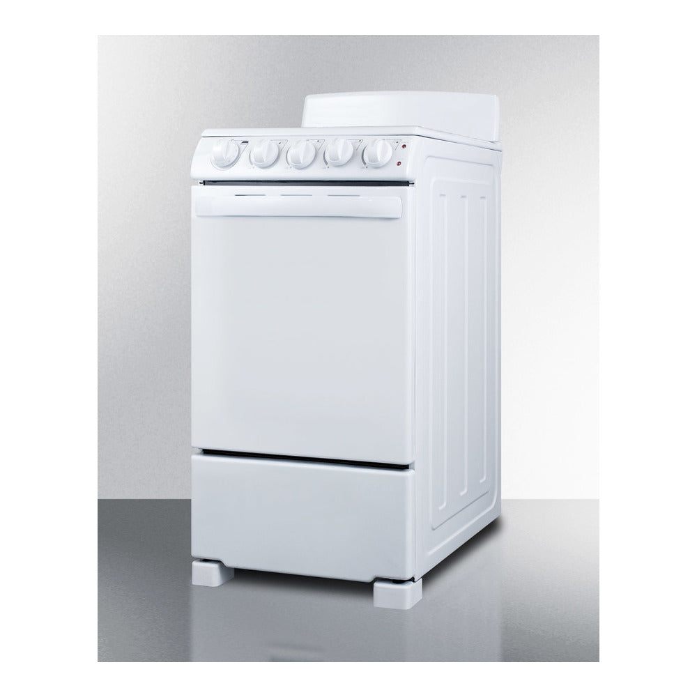 Summit 20" Wide Electric Coil Range