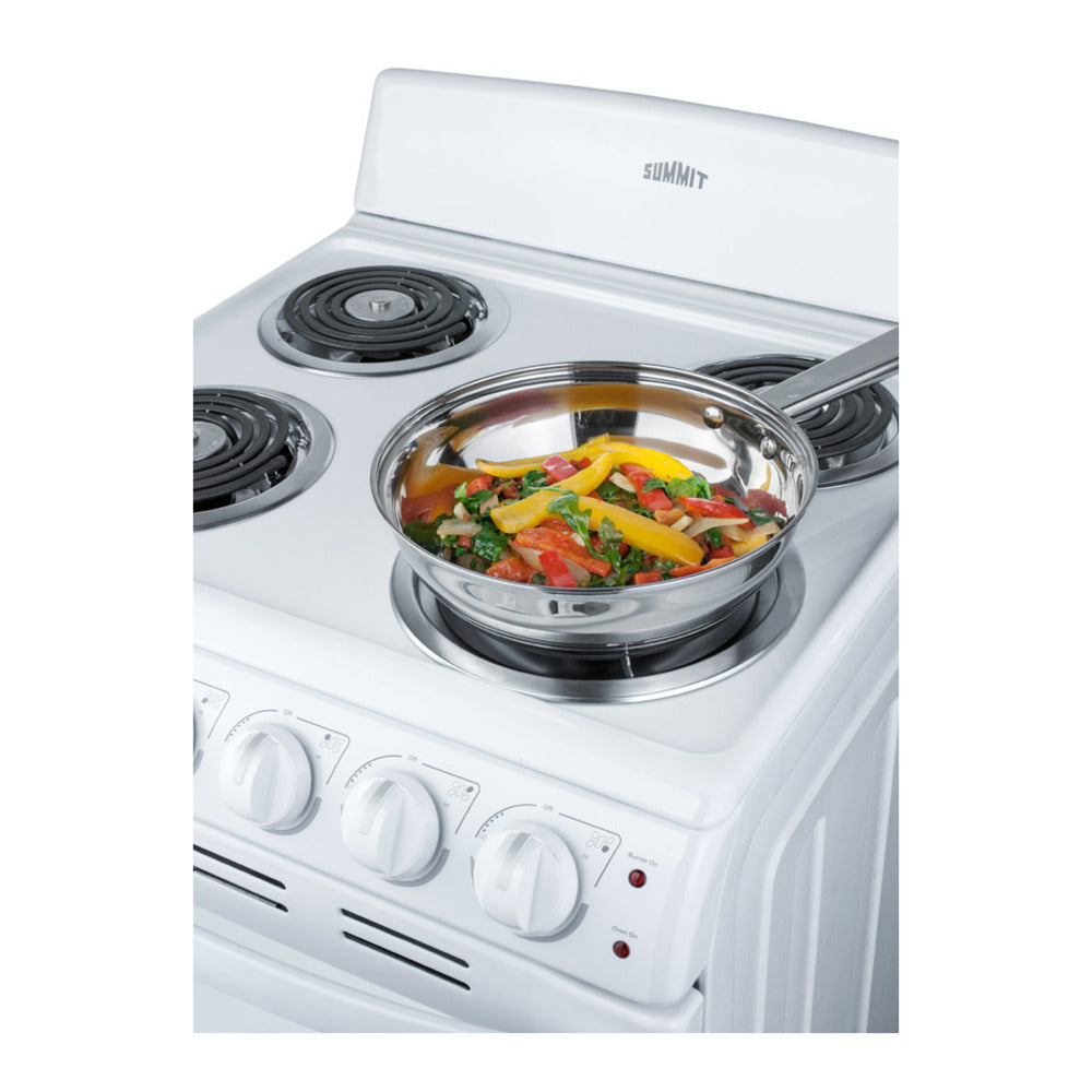 Summit 20" Wide Electric Coil Range