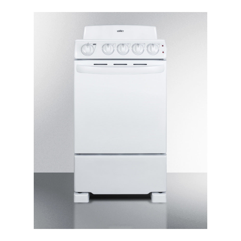 Summit 20" Wide Electric Coil Range