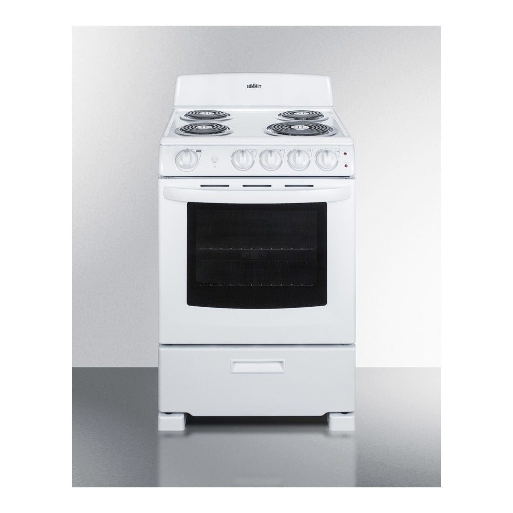 Summit 24" Wide Electric Coil Range