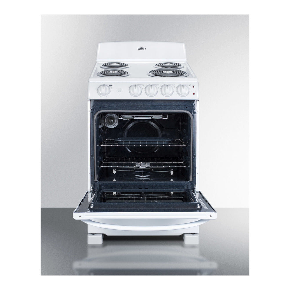 Summit 24" Wide Electric Coil Range