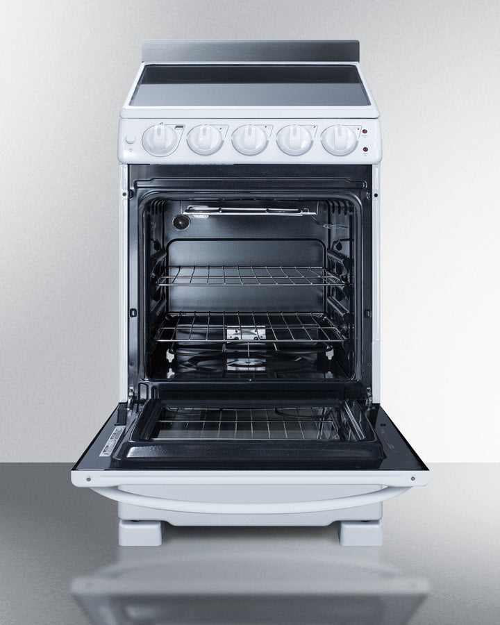 Summit 20" Wide Electric Smooth-top Range