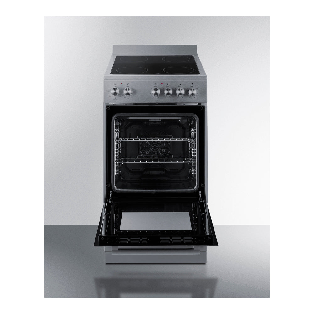 Summit 20" Wide Electric Smooth-top Range
