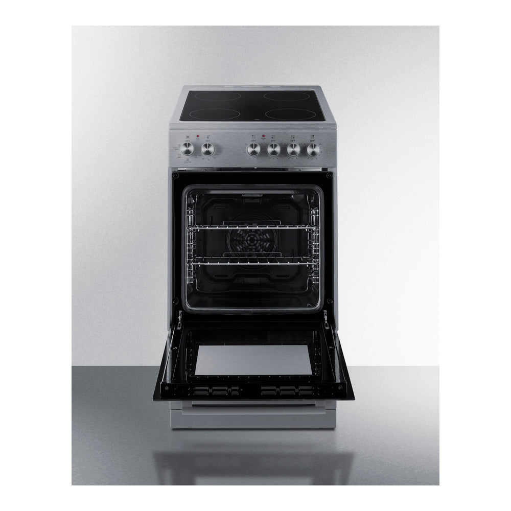 Summit 20" Wide Electric Smooth-top Range