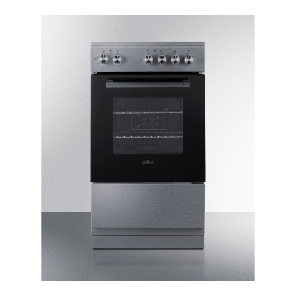 Summit 20" Wide Electric Smooth-top Range