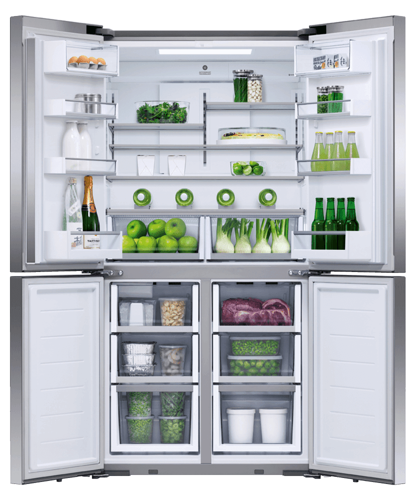 Fisher & Paykel 18.9 cu ft Series 7 Quad Door Refrigerator Freezer