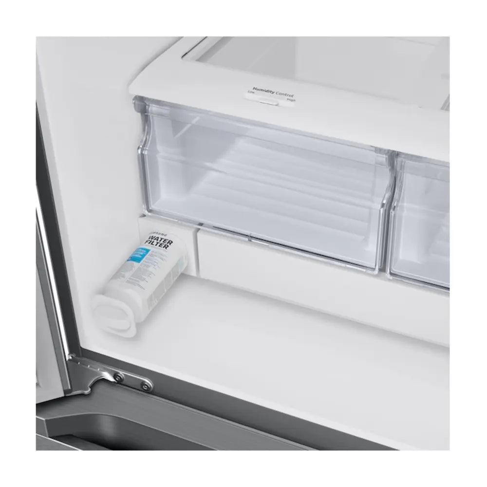 Samsung Bespoke AI 3-Door French Door 30" & External Water Dispenser  Auto Ice Maker  22