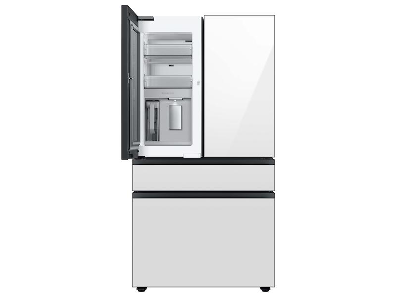 Samsung Bespoke 4-Door French Door Refrigerator (23 cu. ft.) with Beverage Center™ in Wh