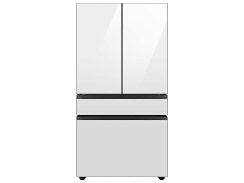 Samsung Bespoke 4-Door French Door Refrigerator (23 cu. ft.) with Beverage Center™ in Wh