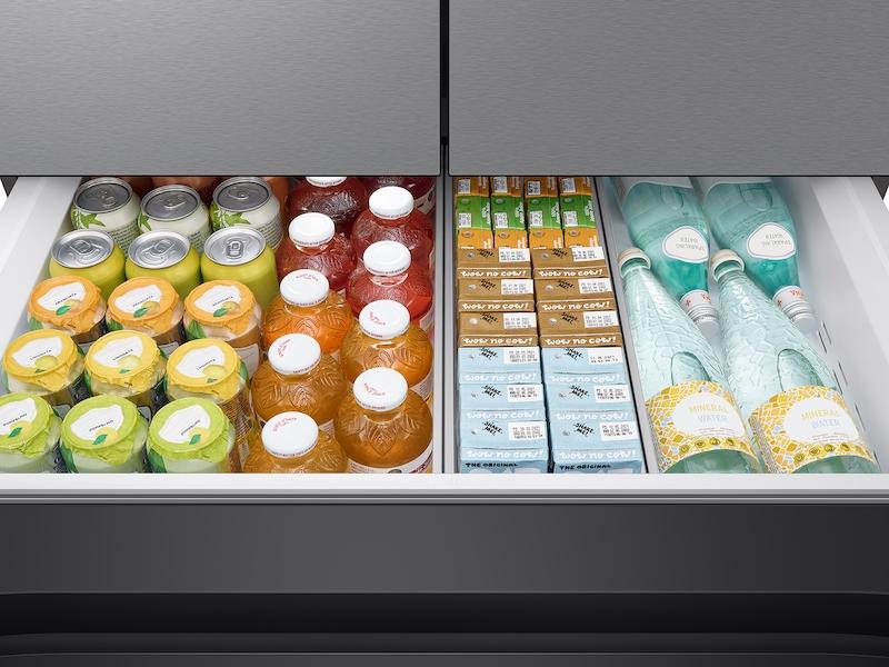 Samsung Bespoke 4-Door French Door Refrigerator (23 cu. ft.) with Beverage Center™ in St