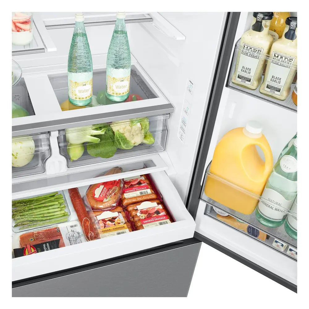 Samsung Bespoke AI 3-Door French Door Mega Capacity  Dual Auto Ice Maker  27 cu.ft.
