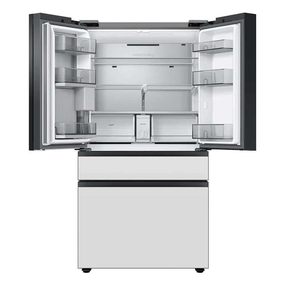 Samsung Bespoke 4-Door French Door Refrigerator (29 cu. ft.) with Beverage Center™ in Mo