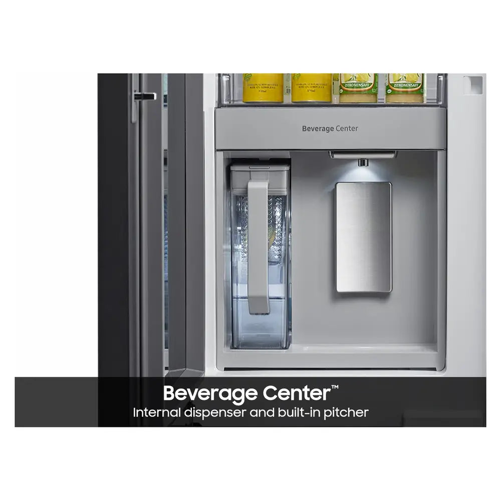 Samsung Bespoke 4-Door French Door Refrigerator (29 cu. ft.) with Beverage Center™ in Mo