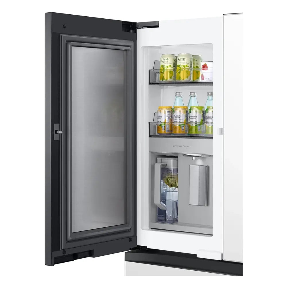 Samsung Bespoke 4-Door French Door Refrigerator (29 cu. ft.) with Beverage Center™ (Pane