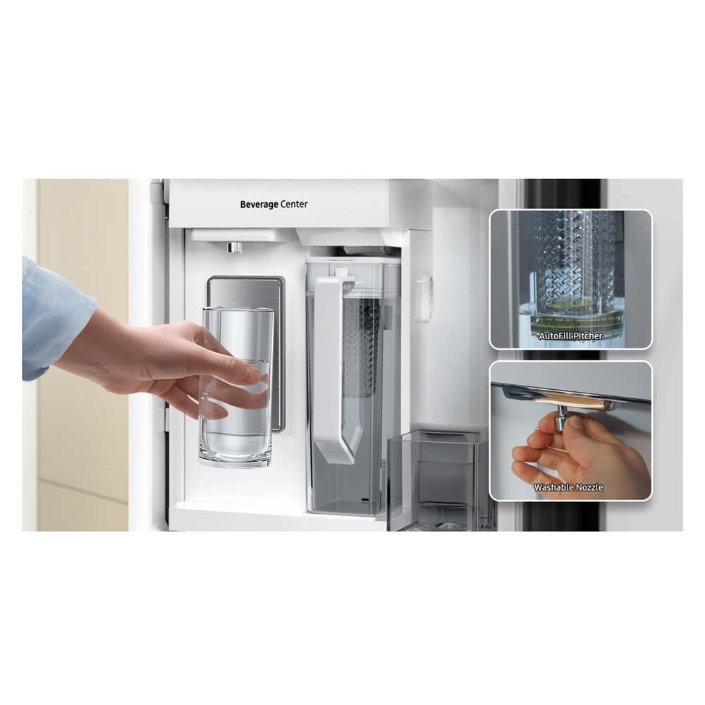 Samsung Bespoke 29 cu. ft. 4-Door French Door Refrigerator with Dual Auto Ice Maker