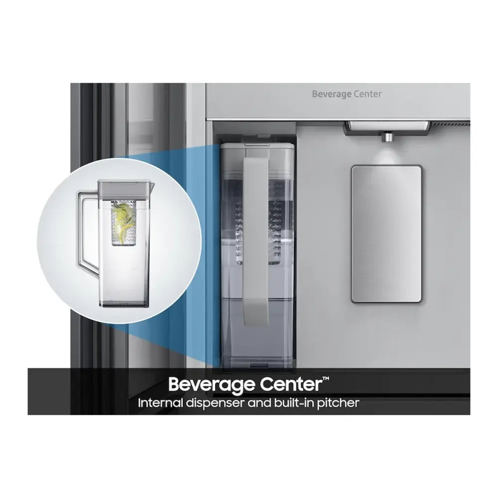 Samsung Bespoke AI 4-Door French Door AI Family Hub™  AI Vision & Auto Open Door  23 cu.