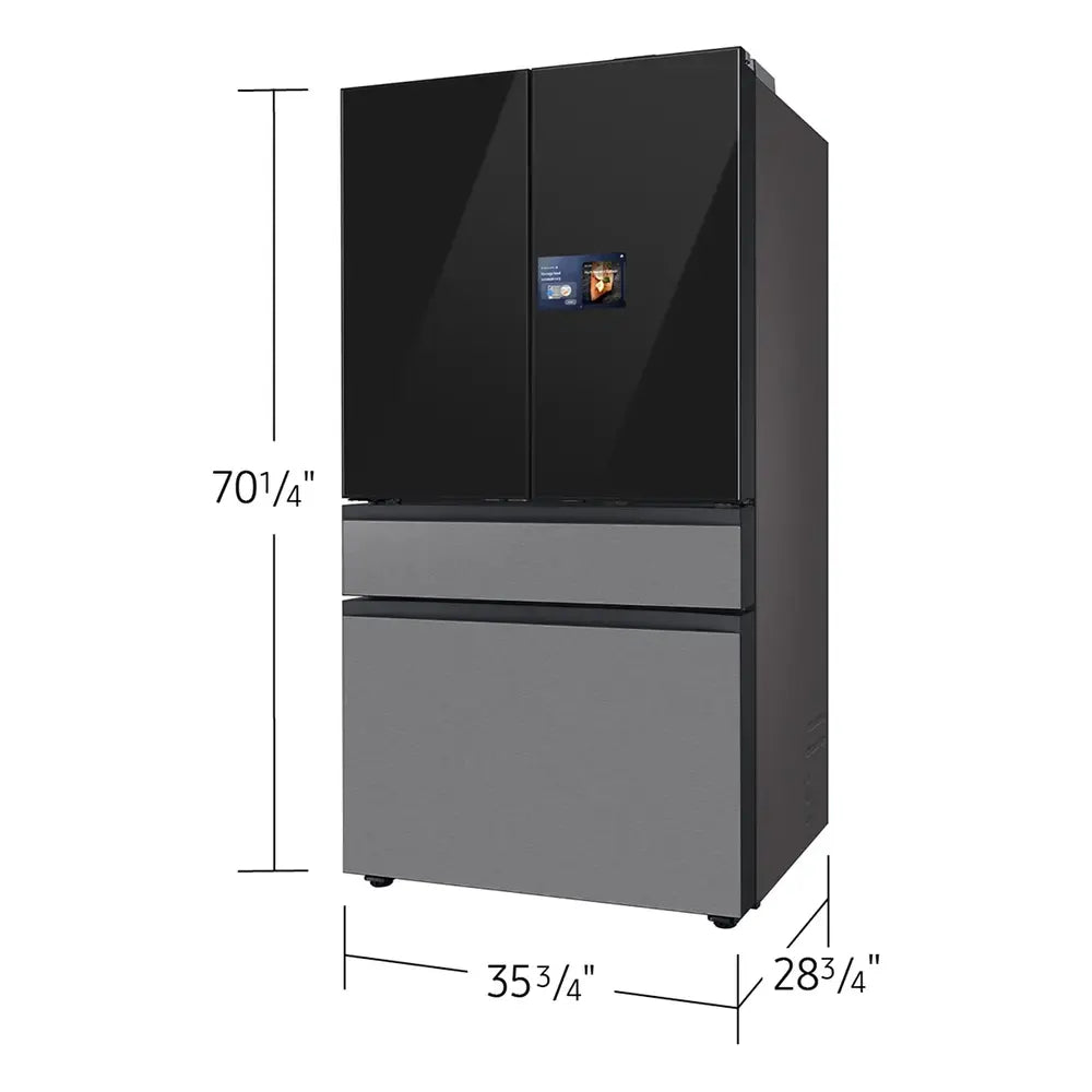 Samsung Bespoke AI 4-Door French Door AI Family Hub™ & AI Vision  Beverage Center™  23 c