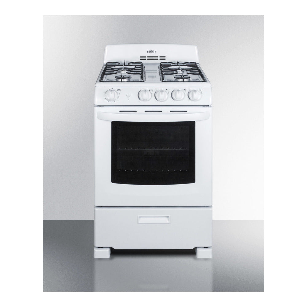Summit 24" Wide Gas Range