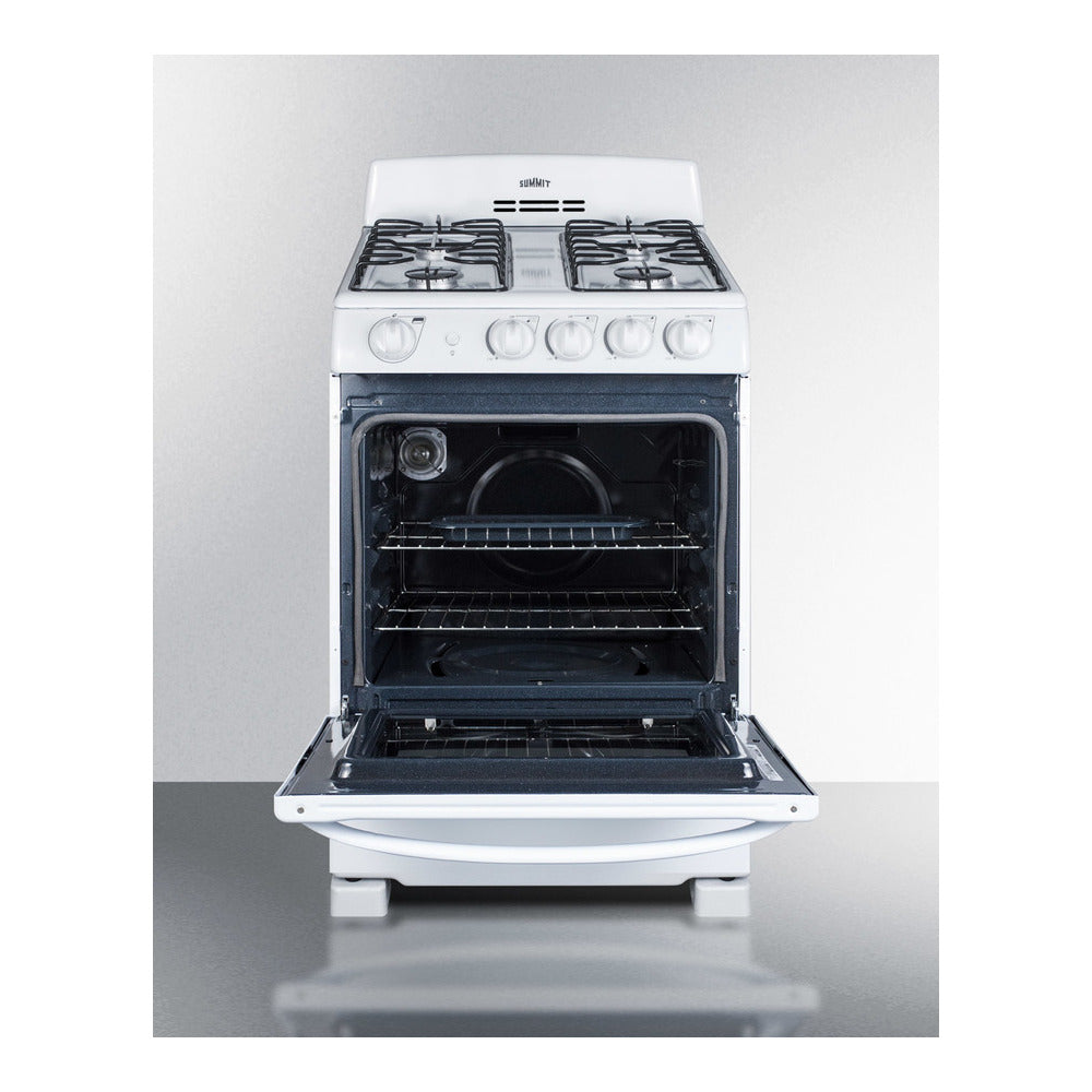 Summit 24" Wide Gas Range
