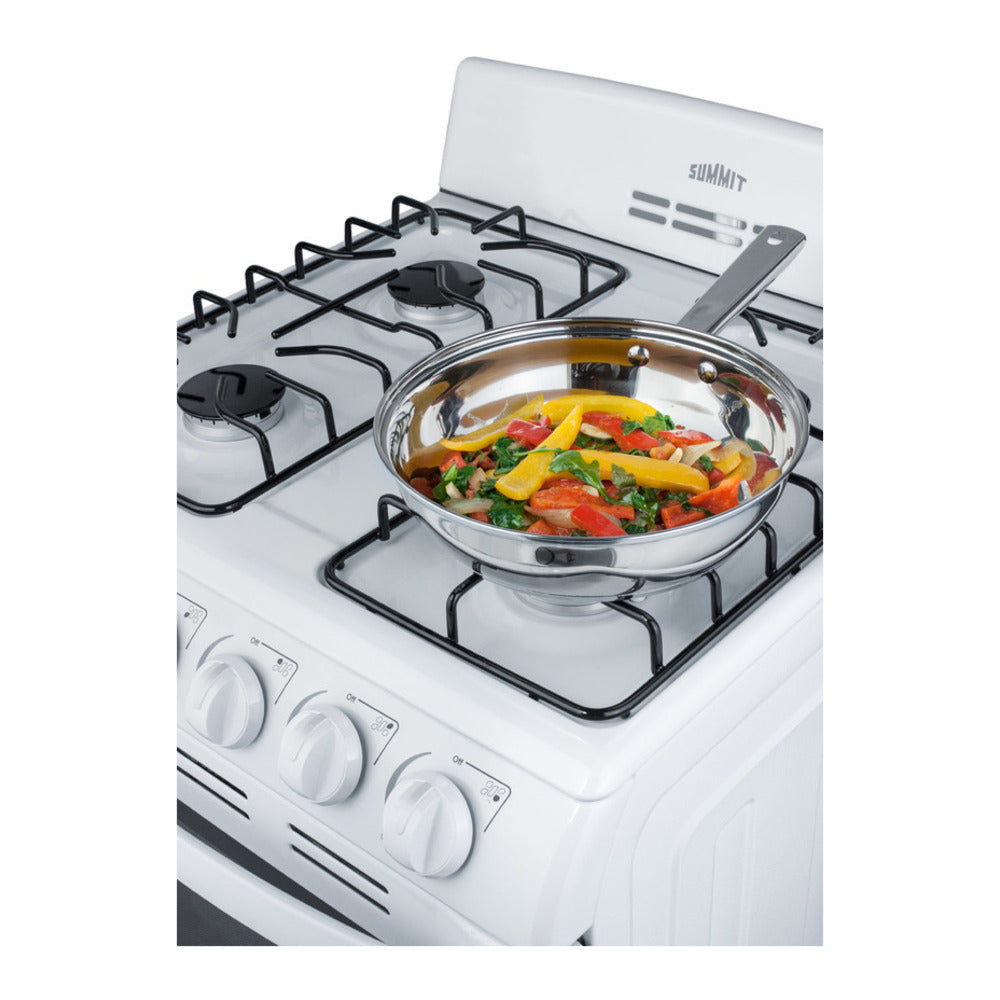 Summit 24" Wide Gas Range
