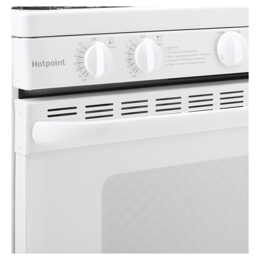 Hotpoint Hotpoint® 30" Free-Standing Gas Range with Cordless Battery Ignition