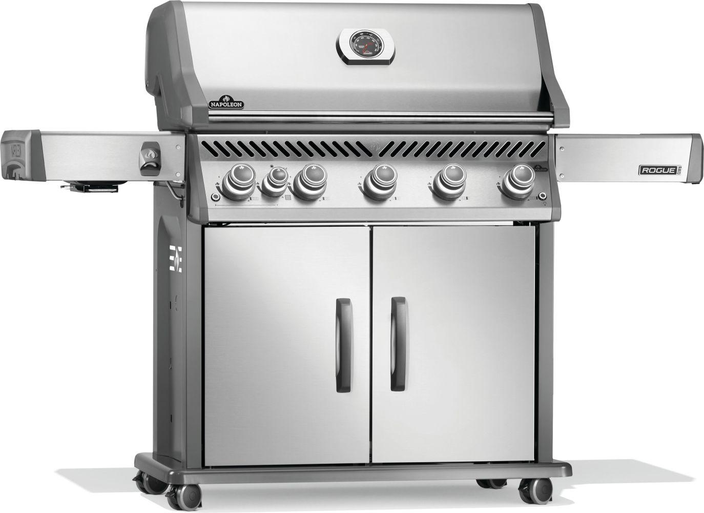 Napoleon Rogue PRO 625 SIB with Infrared Side Burner , Propane, Stainless Steel