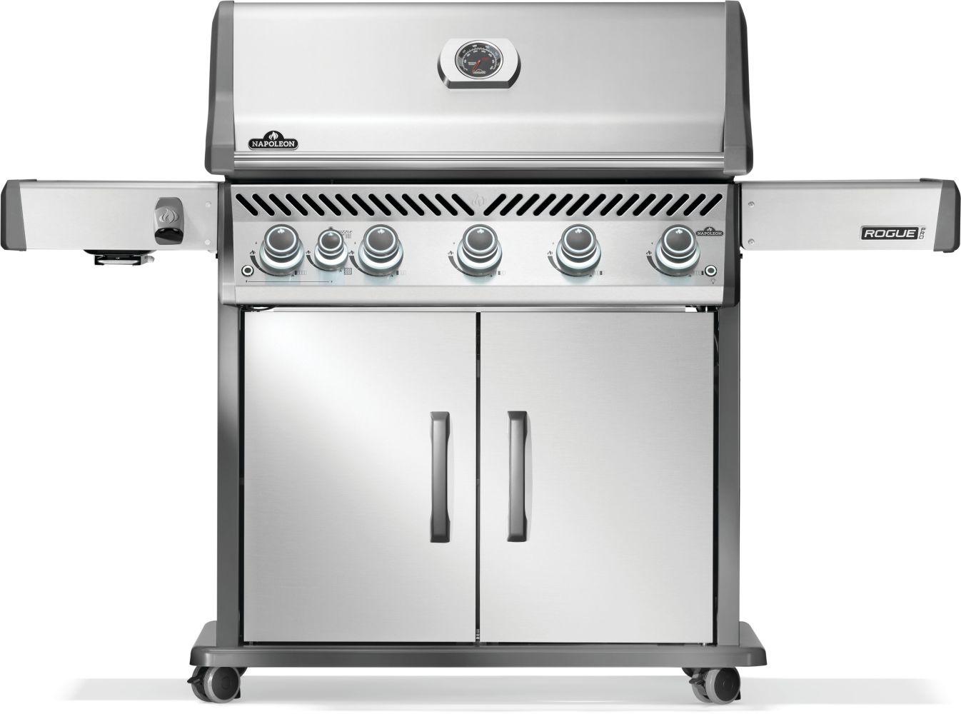 Napoleon Rogue PRO 625 SIB with Infrared Side Burner , Propane, Stainless Steel