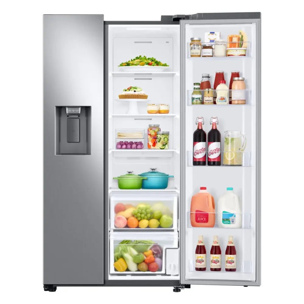 Samsung Bespoke AI Side-by-Side External Water & Ice Dispenser  Auto Ice Maker  22 cu.ft