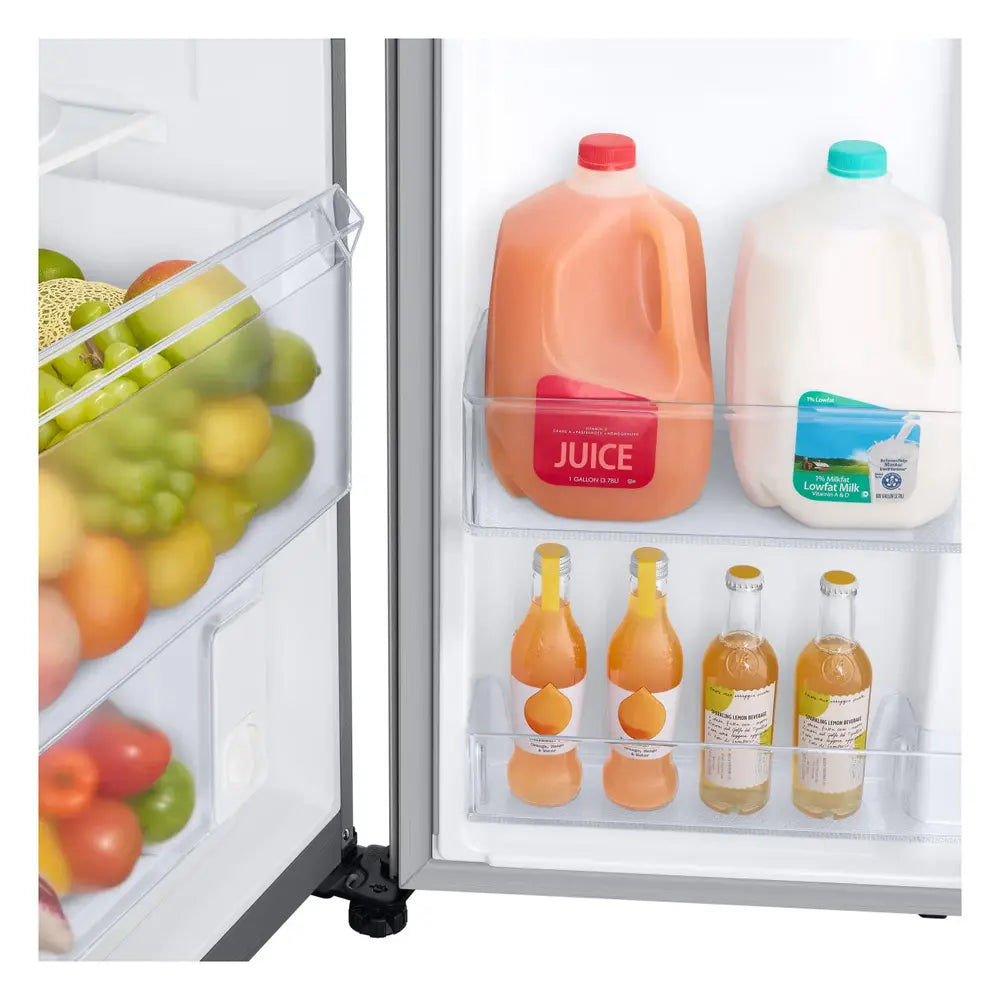 Samsung Bespoke AI Side-by-Side External Water & Ice Dispenser  Auto Ice Maker  22 cu.ft