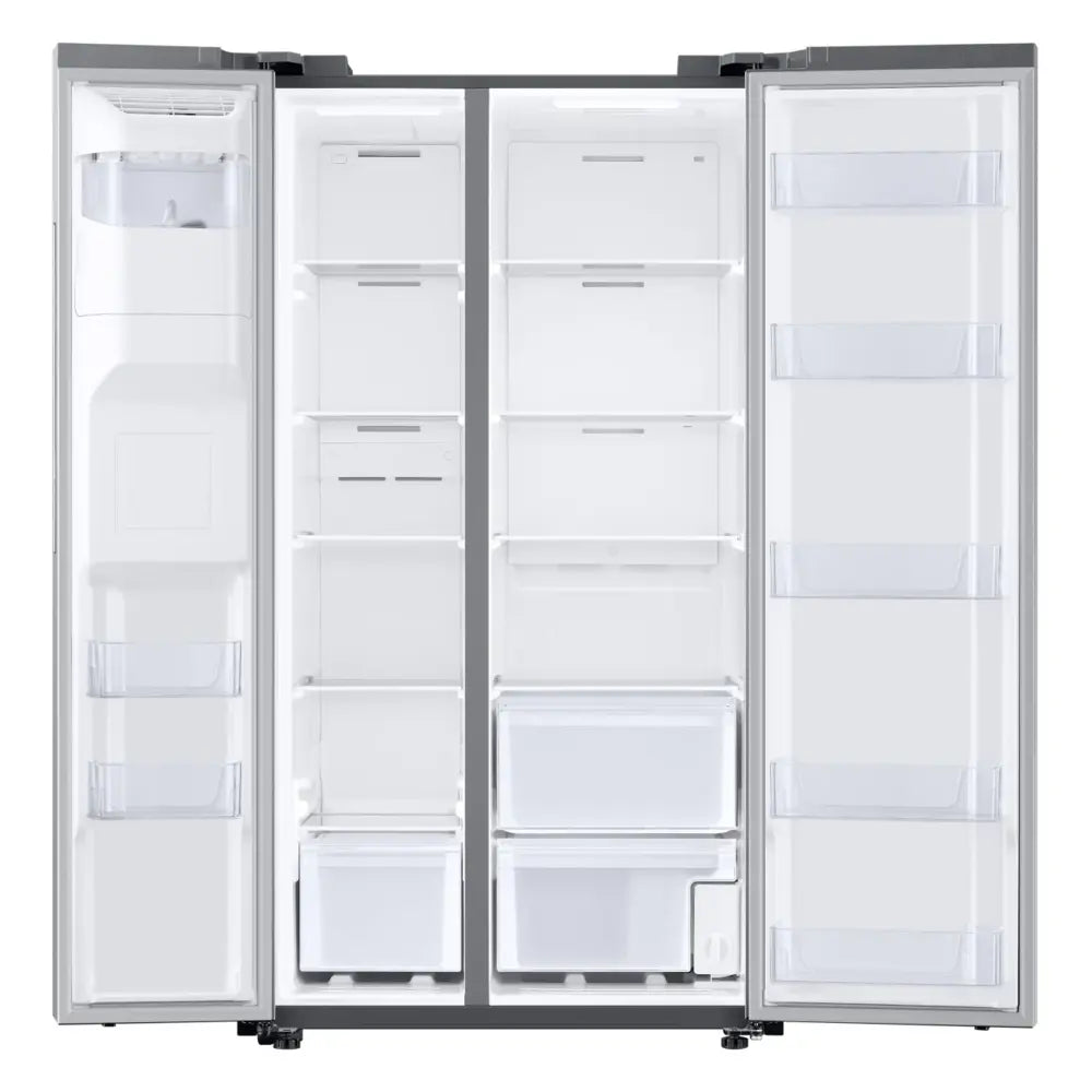 Samsung Side-by-Side External Water & Ice Dispenser  Auto Ice Maker  27 cu.ft.
