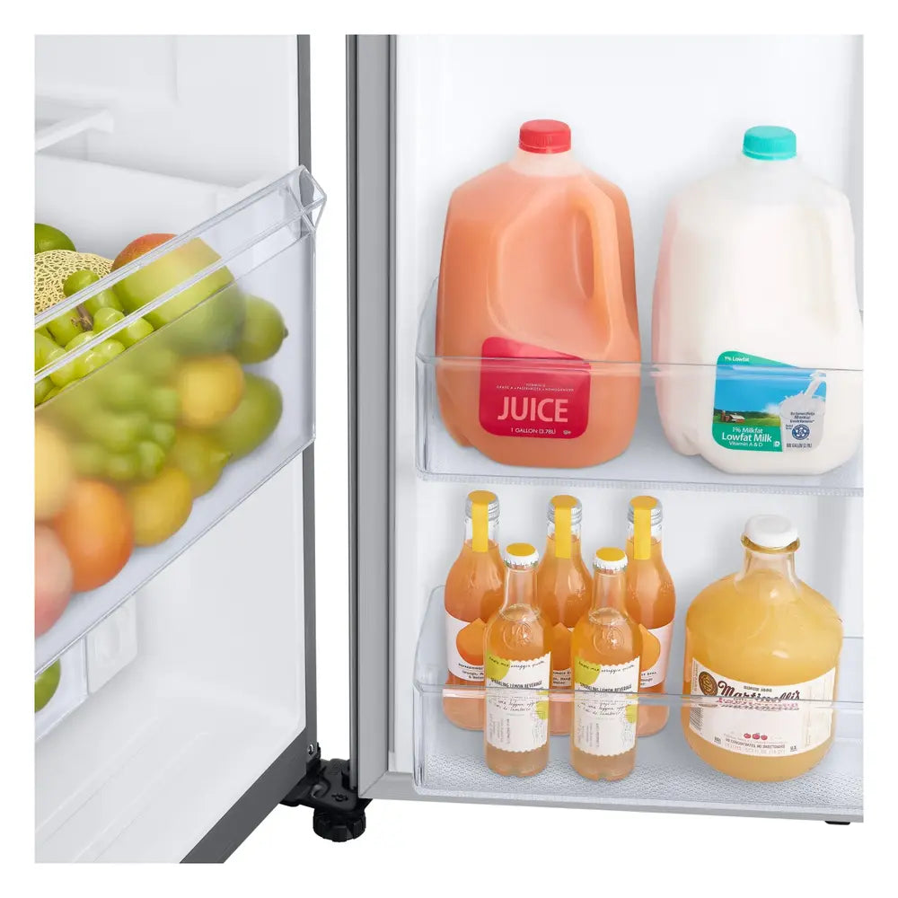 Samsung Side-by-Side External Water & Ice Dispenser  Auto Ice Maker  27 cu.ft.