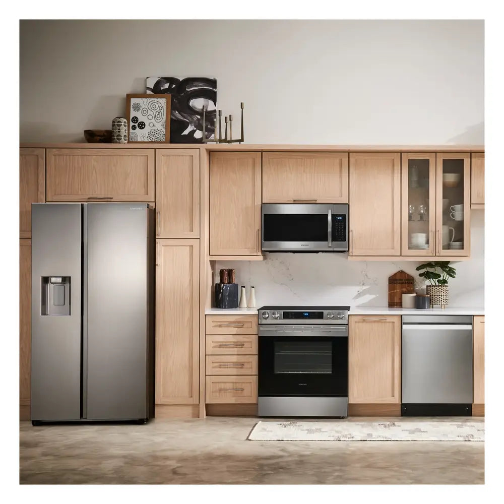 Samsung Side-by-Side External Water & Ice Dispenser  Auto Ice Maker  27 cu.ft.