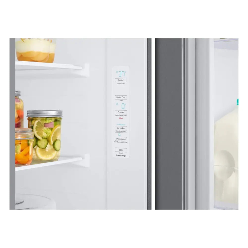 Samsung Bespoke AI Side-by-Side In-Door Ice Maker  All-Around Cooling  28 cu.ft.