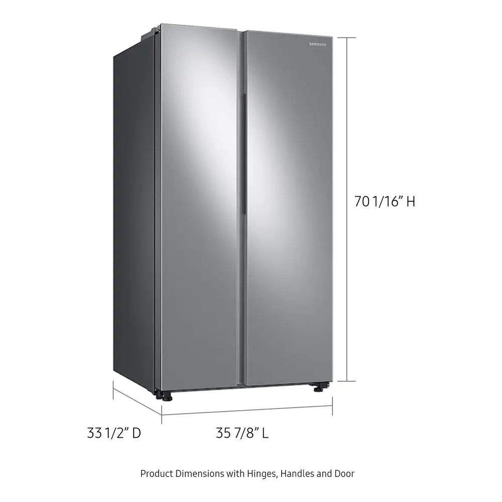 Samsung Bespoke AI Side-by-Side In-Door Ice Maker  All-Around Cooling  28 cu.ft.