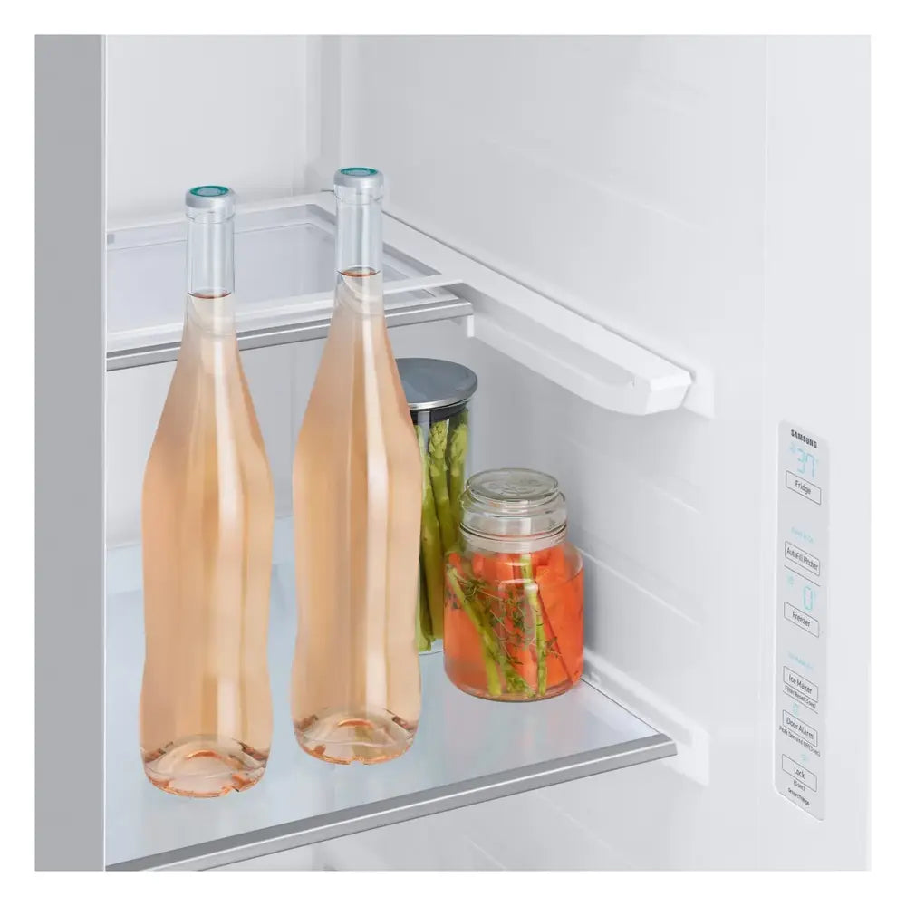 Samsung Bespoke Side-by-Side 28 cu. ft. Refrigerator with Beverage Center™ in White Glas