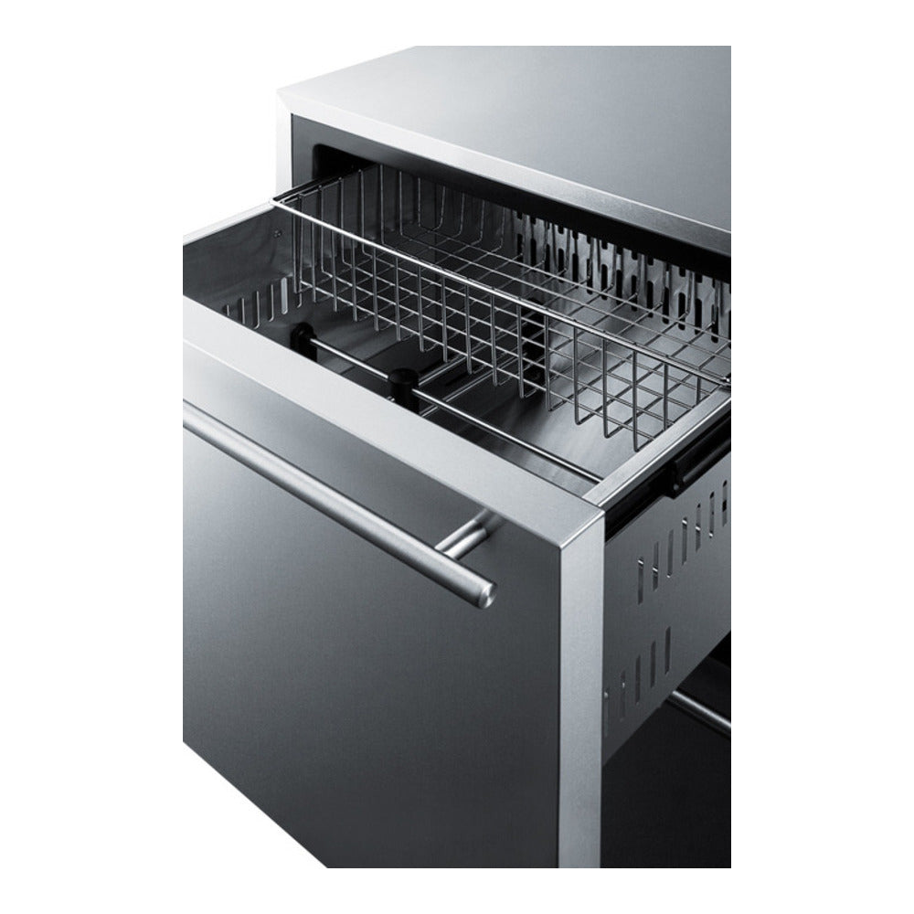 Summit 24" Wide 2-drawer All-freezer